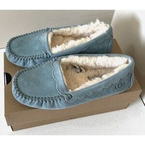 New UGG Scalloped Women Fashion Moccasin Slippers US Size 5 SCC